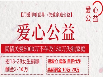 扬州捐卵助孕生子 爱心志愿者招募